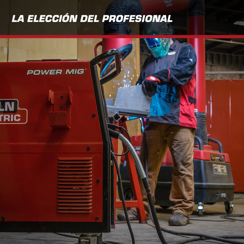 Maquina Para Soldar Power Mig 256 De Lincoln Electric Rojo