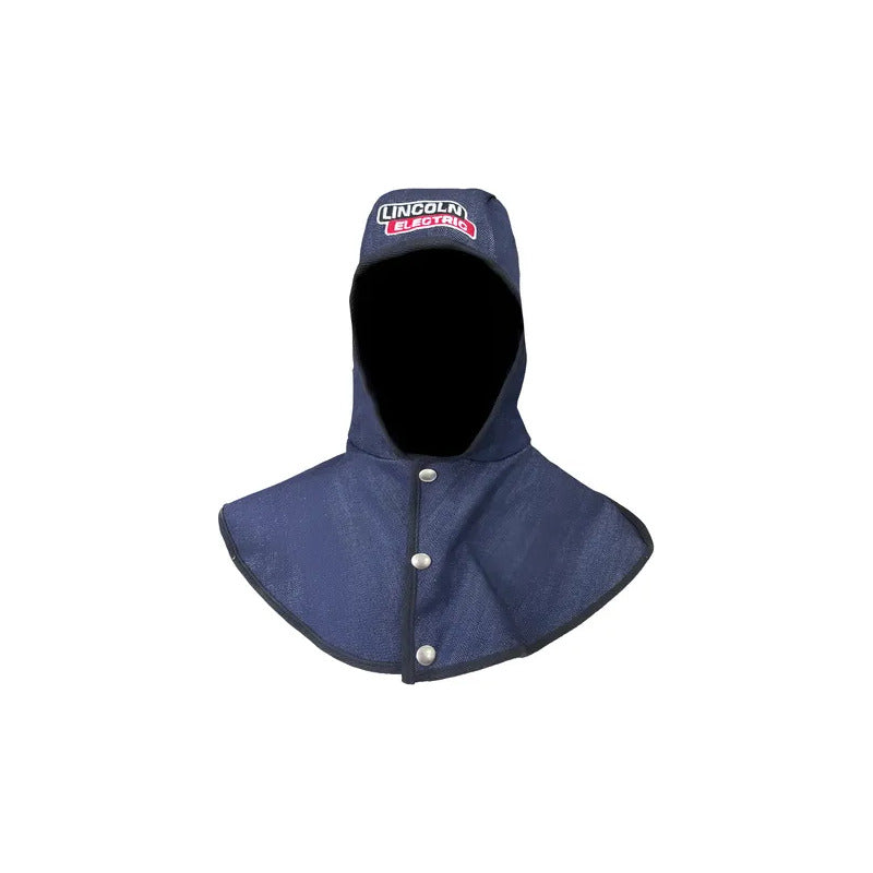 Capucha Soldador Mezclilla Lincoln Electric Azul Oscuro Mediano