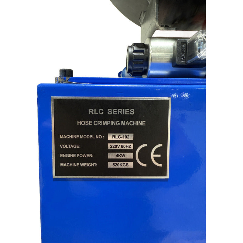 Crimpadora Para Mangueras Hidraulicas 1/4 - 4 (220 V)