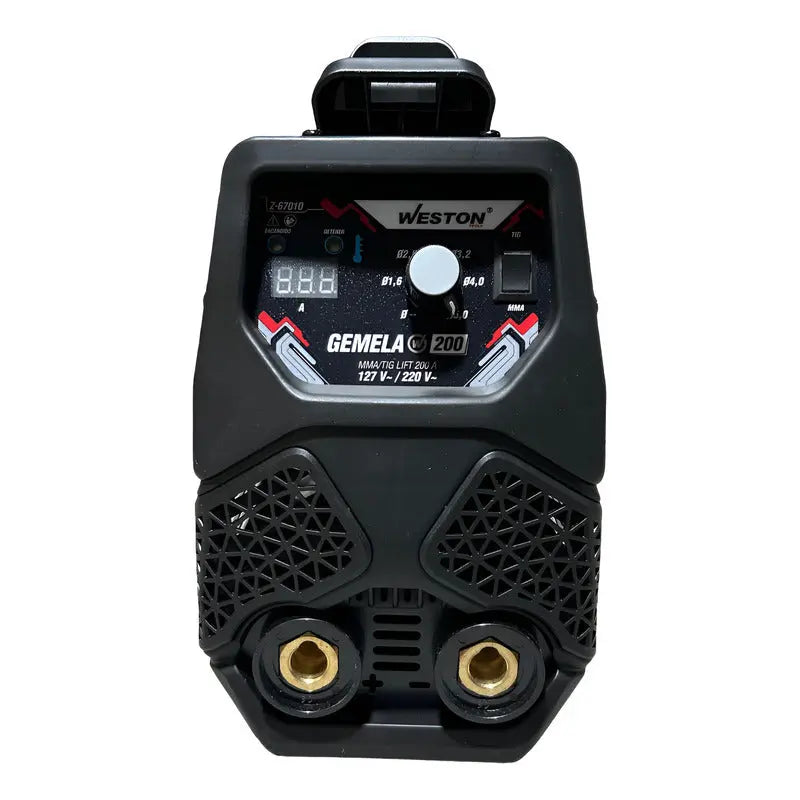 Soldadora Inverter 200 Amps Weston Tools Z-67010 110/220 Gris/negro Weston