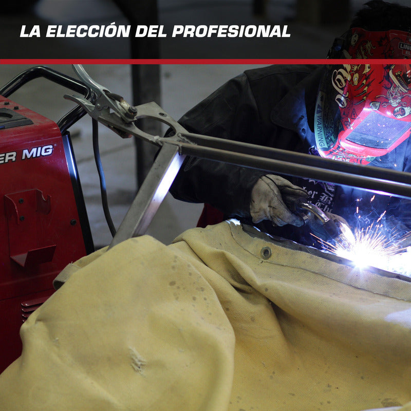 Maquina Para Soldar Power Mig 256 De Lincoln Electric Rojo