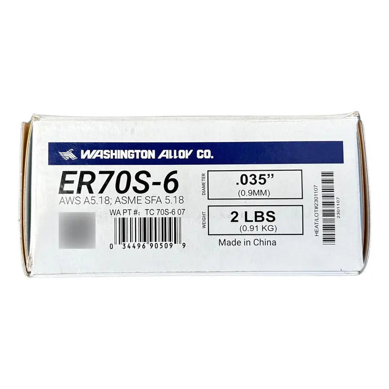 Micro Alambre Er70s-6  .035 (2lbs) Washington Alloy