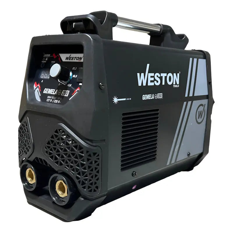 Soldadora Inverter 200 Amps Weston Tools Z-67010 110/220 Gris/negro Weston