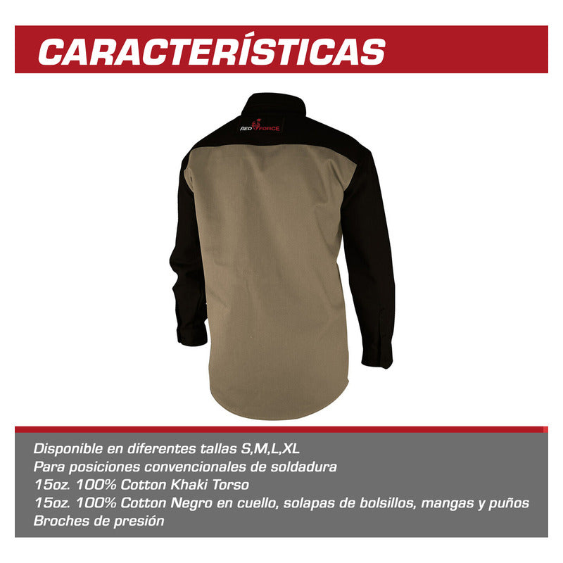 Camisola Para Soldador De Lincoln Electric / Red Force