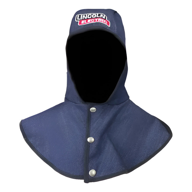 Capucha Soldador Mezclilla Lincoln Electric Azul Oscuro Grande