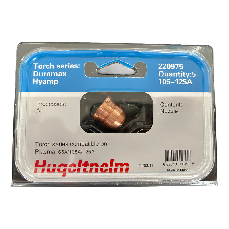 5 Nozzles Para Hypertherm 220975 Pro Weld Industrial