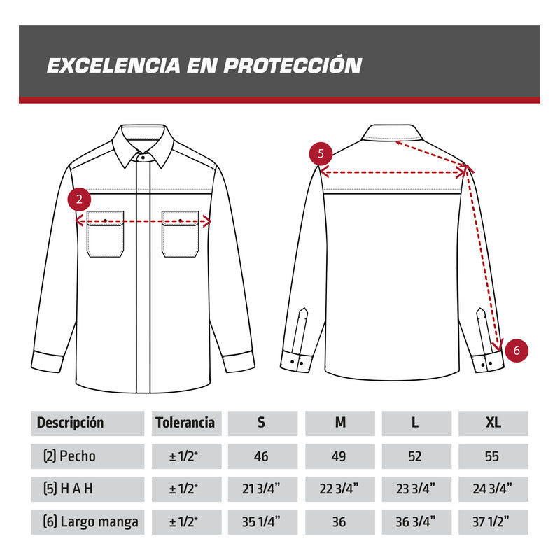 Camisola Para Soldador De Lincoln Electric / Red Force