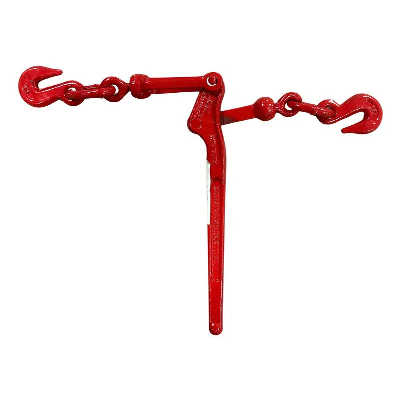 Kit De Cadena 1/4 X 16 Grado 80 Con Tensor De Cadena1/4-5/16 Rojo PW INDUSTRIAL