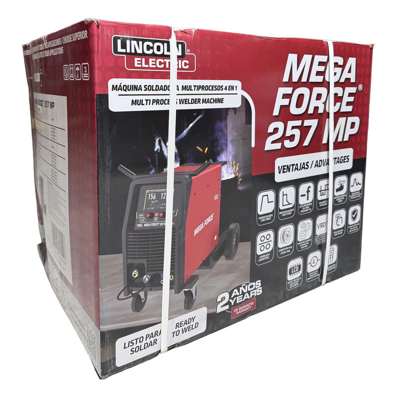 Maquina Para Soldar Multiprocesos Mega Force 257 Mp 220v