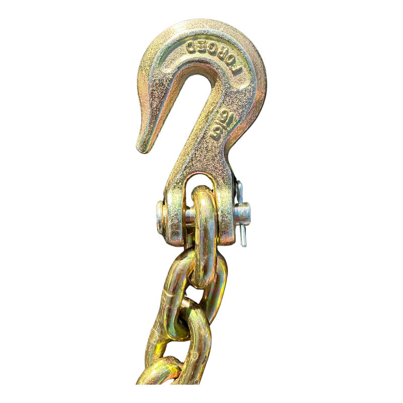 Cadena Con Ganchos 5/16 X 20 Pies Grado 80 Pro Weld Industrial