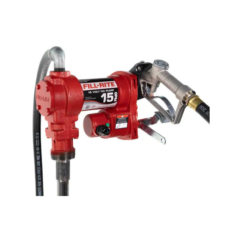 Bomba Transferencia De Combustible 12 Volts Fill Rite 15 Gpm Pro Weld Industrial