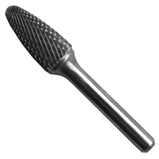Lima rotativa, tipo SF-5, de 12.7 x 25.4 x 6.4 mm, para desbaste pesado (desbarbado), as¡ como desbaste de soldadura, fundiciones, pl stico, acero e inoxidable Pro Weld Industrial