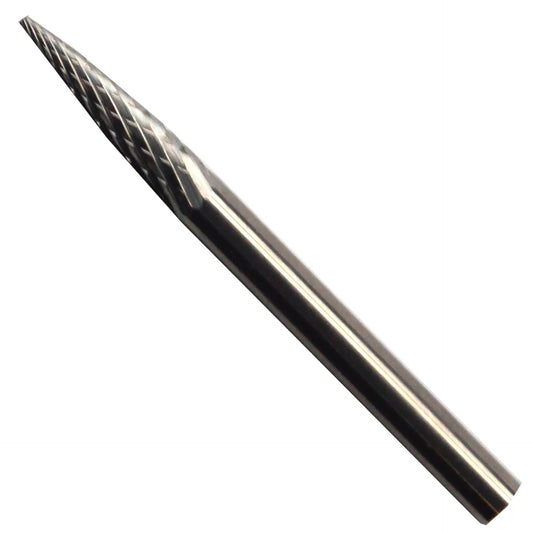 Lima rotativa, tipo SG-44, de 3.2 x 12.7 x 3.2 mm, para desbaste pesado (desbarbado), as¡ como desbaste de soldadura, fundiciones, pl stico, acero e inoxidable Pro Weld Industrial