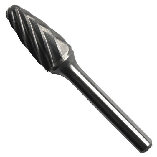Lima rotativa, tipo SF-5AC, de 12.7 x 25.4 x 6.4 mm, para desbaste de aluminio, pl stico, hule y otros metales no ferrosos como cobre, bronce y lat¢n Pro Weld Industrial