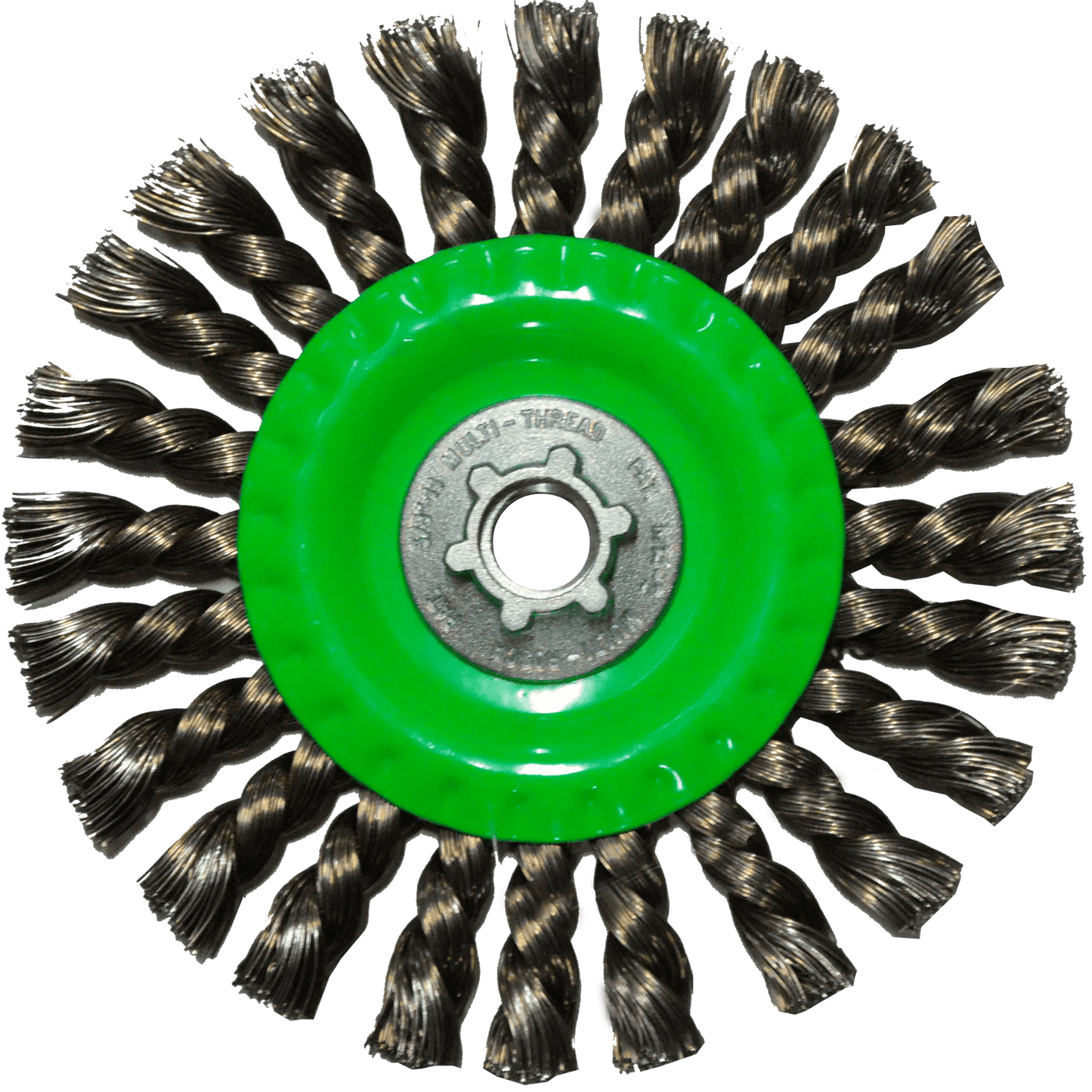 Cepillo circular trenzado de 150 x 0.508 x MR mm para limpieza de superficies met licas y remoci¢n de soldadura, pintura, corrosi¢n, fundici¢n y cualquier adherencia Pro Weld Industrial