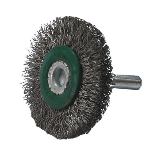 Cepillo con v stago de 50 x 0.30 x 6.4 mm para limpieza de superficies de acero inoxidable y remoci¢n de soldadura, pintura, corrosi¢n, fundici¢n y cualquier adherencia Pro Weld Industrial
