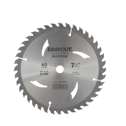 Sierra para corte de madera de 185 x 2.2 x 15.9-DM mm Pro Weld Industrial