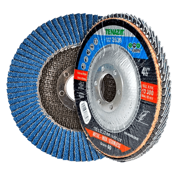 Disco lam de 115 x 22.23 mm - grano 60 para desbaste. AUSTROMEX