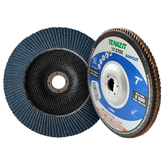 Disco laminado, especificaci¢n TZS - 60, grano zirconio, de 180 x 22.23 mm AUSTROMEX