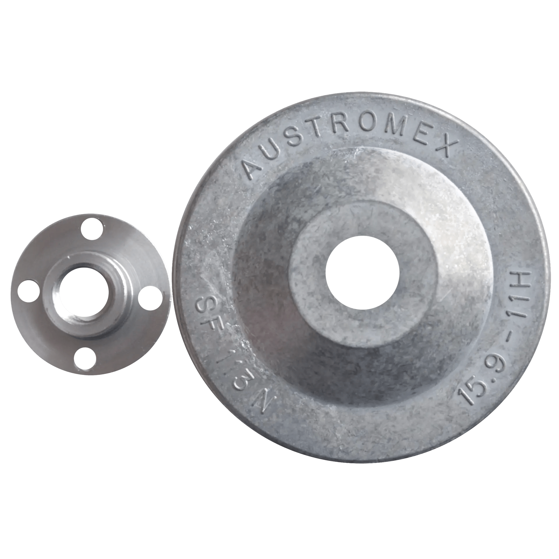 Adaptador para el montaje de discos de corte en esmeriladoras port tiles de 15.9-11 AUSTROMEX