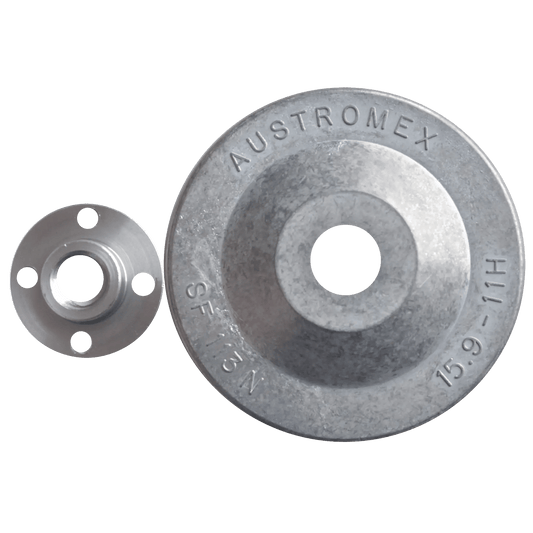 Adaptador para el montaje de discos de corte en esmeriladoras port tiles de 15.9-11 AUSTROMEX
