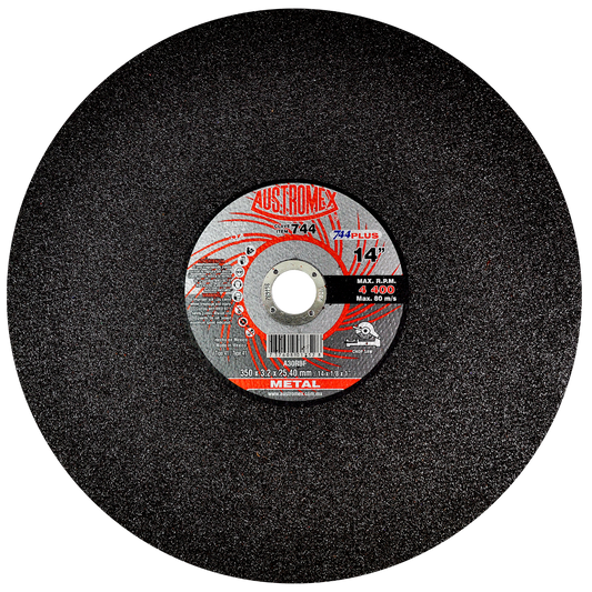 Disco abrasivo para corte de metalde 350 x 3.2 x 25.40 mm