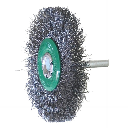 Cepillo con v stago de 70 x 0.30 x 6.4 mm para limpieza de superficies met licas y remoci¢n de soldadura, corrosi¢n, fundici¢n, pl stico y cualquier adherencia Pro Weld Industrial