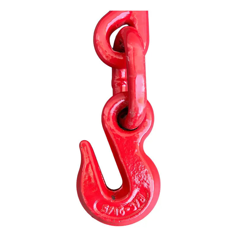 Kit De Cadena 5/16 X 20 Grado 80 Con Tensor De Palanca 5/16 Rojo PW INDUSTRIAL