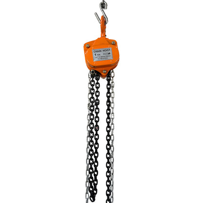 Polipasto Manual De Cadena Con Gancho 1 Ton X 3m