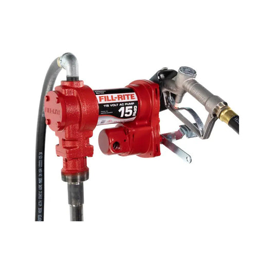 Bomba Transferencia Combustible 115 V Ac 15 Gpm Fill Rite Pro Weld Industrial