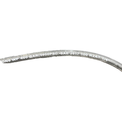 Manguera Hidraulica De 1/4  5,800 Psi Rlc 20 Metros Negro Pro Weld Industrial