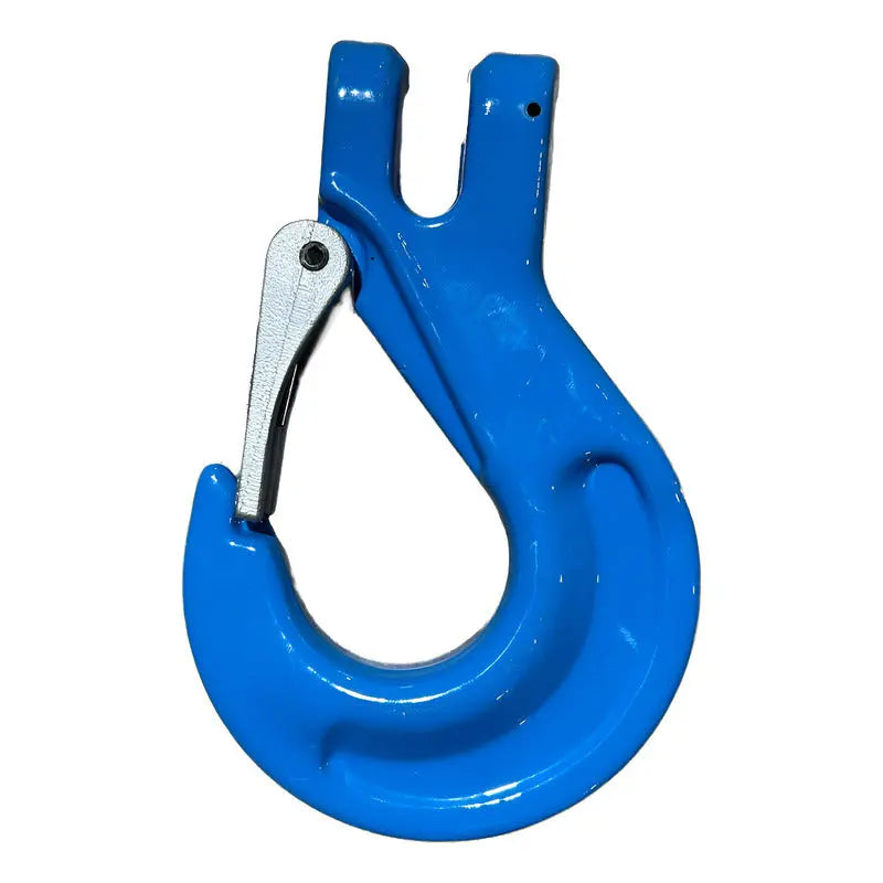 Kit De 2 Ganchos Azules Para Cadena 3/8 Grado 100 Pro Weld Industrial