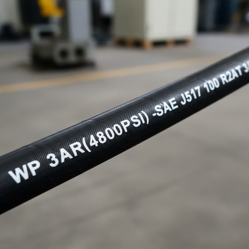 Manguera Hidraulica De 3/8  4,800 Psi Rlc 20 Metros Negro RLC