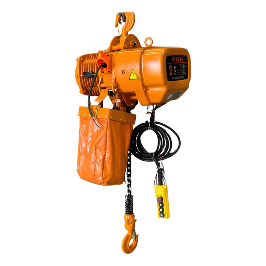 Polipasto Electrico De Cadena Con Gancho 2t/6m 220/440v 3f