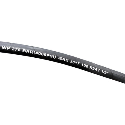 Manguera Hidraulica De 1/2 R2at 4000 Psi 5 Metros Rlc Negro Negro Pro Weld Industrial