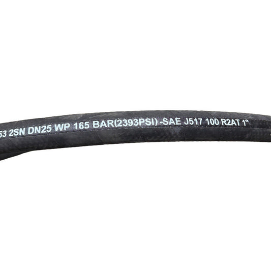 Manguera Hidraulica De 1  R2at 2,400 Psi 5 Metros Rlc Negro Pro Weld Industrial