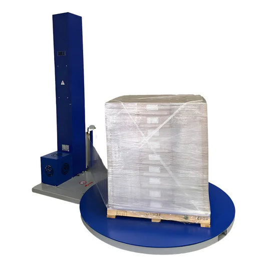 Emplayadora De Tarimas Automatica / Manual 220v 1f Azul Pro Weld Industrial