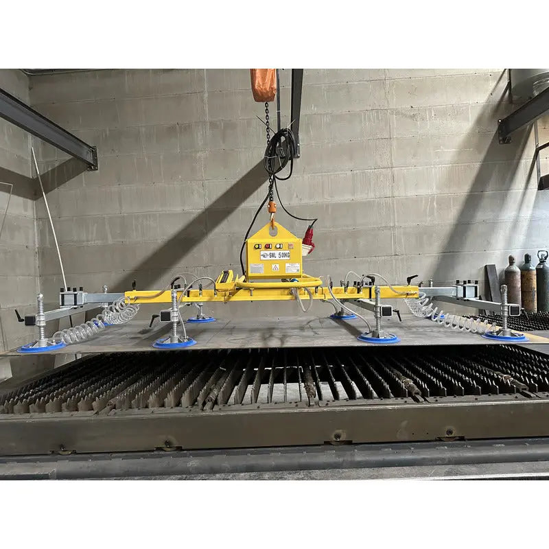Maquina De Succion Para Levantar Hojas De Metal Cap. 500 Kgs Pro Weld Industrial