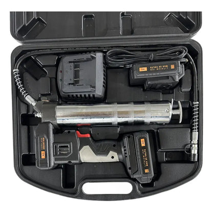 Inyector De Grasa Electrico Con 2 Baterias 20v Y Cargador Pro Weld Industrial