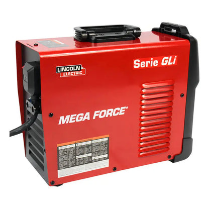 Soldadora Inverter Lincoln Electric Mega Force 175 Gli E Roja Stick Pro Weld Industrial