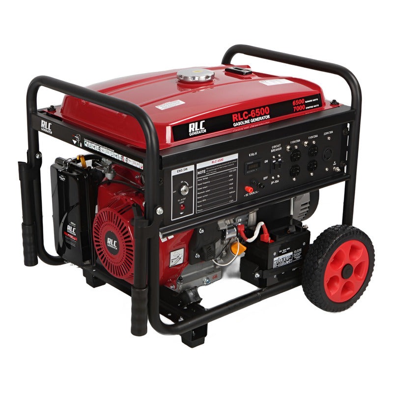 Generadora A Gasolina 6500 Watts Bifasico 110/220v Pro Weld Industrial
