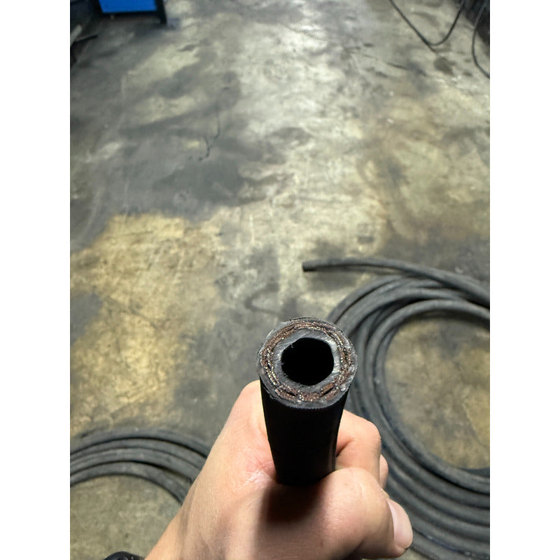 Manguera Hidraulica De 1/2 R2at 4000 Psi 50 Metros Rlc Negro Pro Weld Industrial
