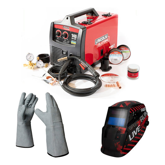 Soldadora Easy Mig 140 Ready Pack Lincoln Electric Rf58166