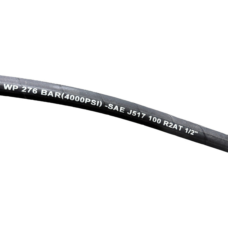 Manguera Hidraulica De 1/2 R2at 4000 Psi 50 Metros Rlc Negro Pro Weld Industrial
