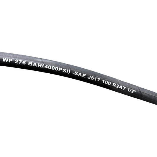 Manguera Hidraulica De 1/2 R2at 4000 Psi 10 Metros Rlc Negro Pro Weld Industrial