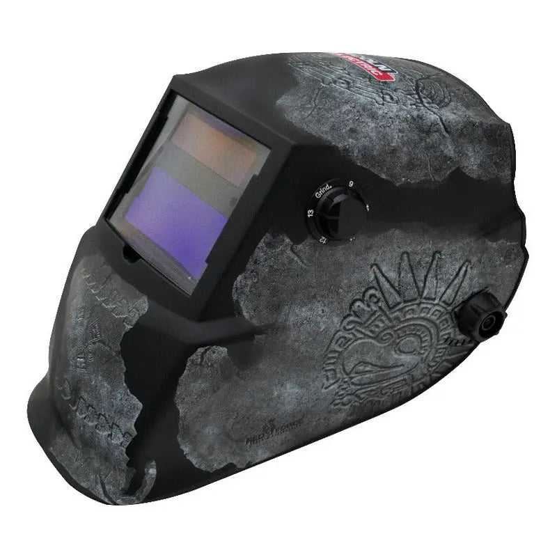Careta Electrónica Lincoln Electric Red Force Aztek Color Negro Pro Weld Industrial