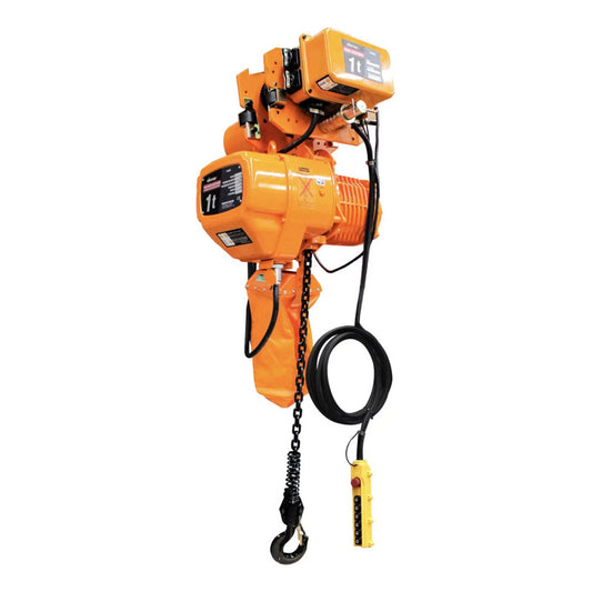 Polipasto Electrico De Cadena Con Trole 1t/6m 220/440v 3f Naranja 1