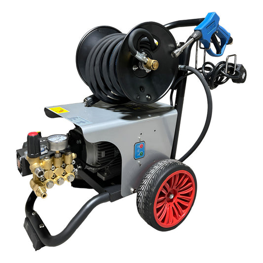Hidrolavadora Electrica 2,465 Psi Con Carete Para Mang. 220v