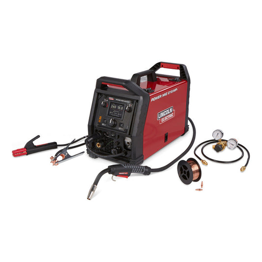 Maquina Power Mig 215 Multiprocesos Lincoln Electric K4876-1 Pro Weld Industrial