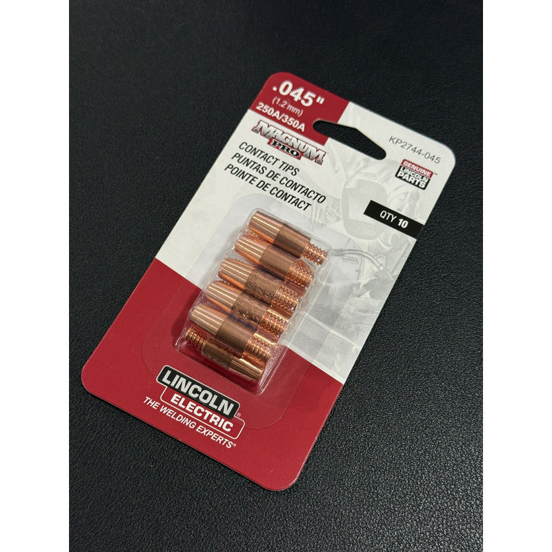 Puntas De Contacto .045 Lincoln Electric (kp2744-045) 20 Pz Pro Weld Industrial